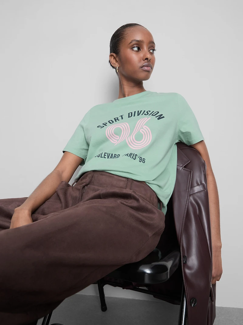 Cotton Graphic Short Sleeve Tee