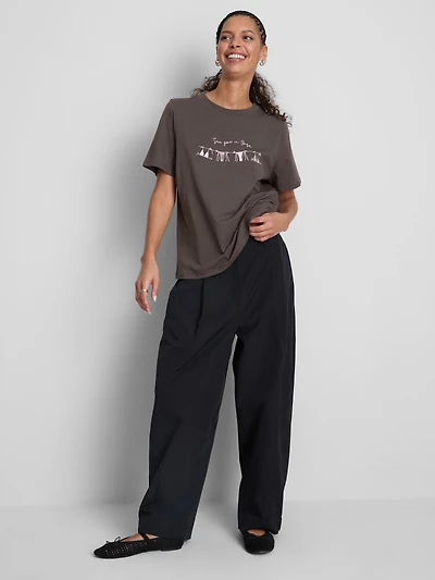 Cotton Graphic Short Sleeve Tee