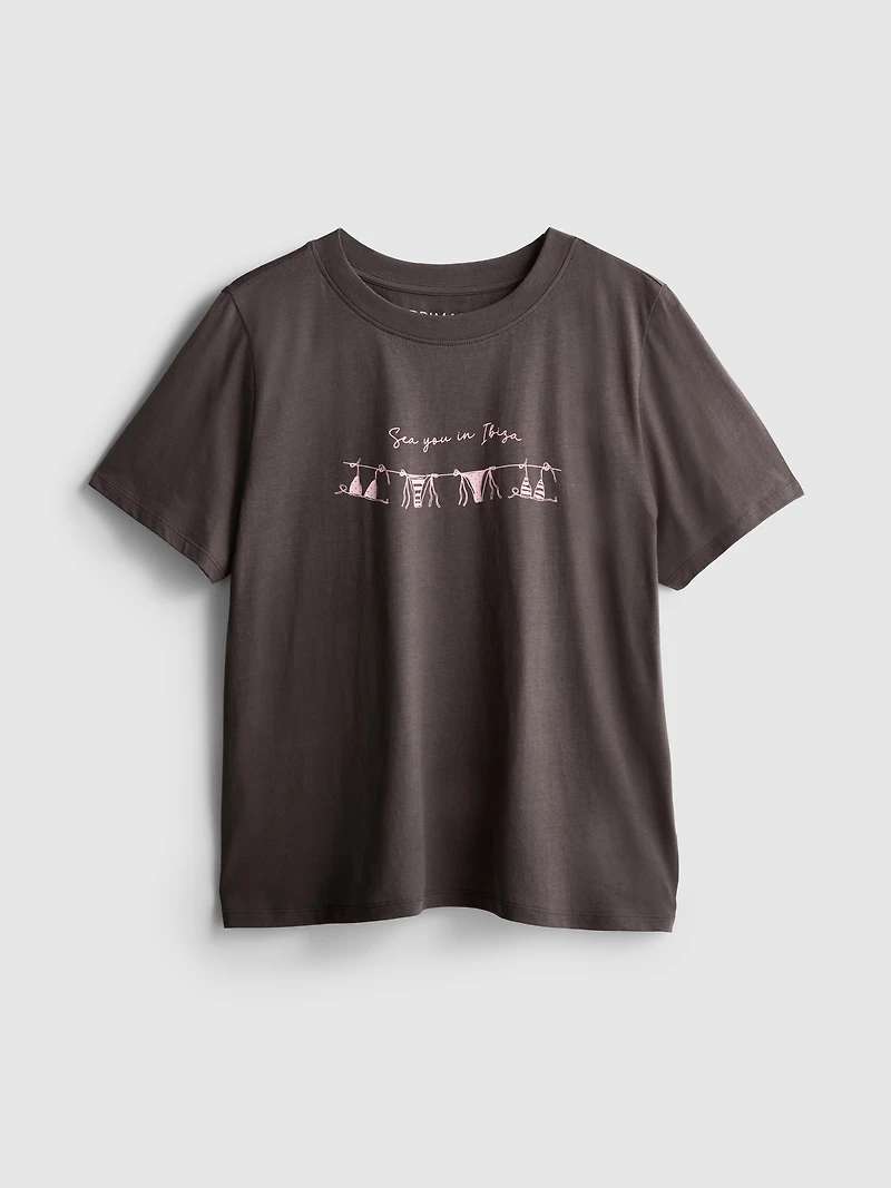 Cotton Graphic Short Sleeve Tee