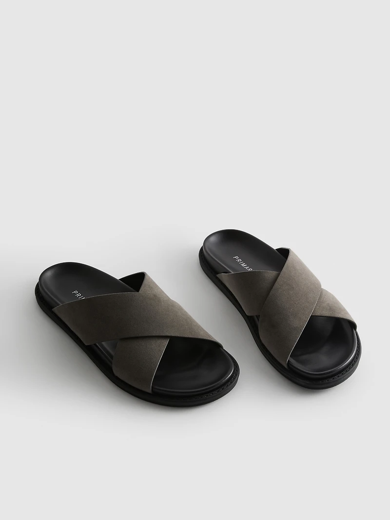 Cross Strap Pool Slides