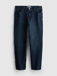Mid-Rise Straight-Leg Jeans