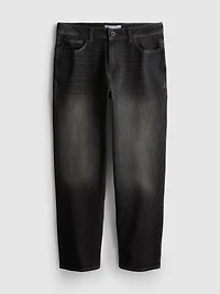 Mid-Rise Straight-Leg Jeans