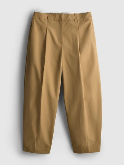 The Edit Tapered Cropped Pants