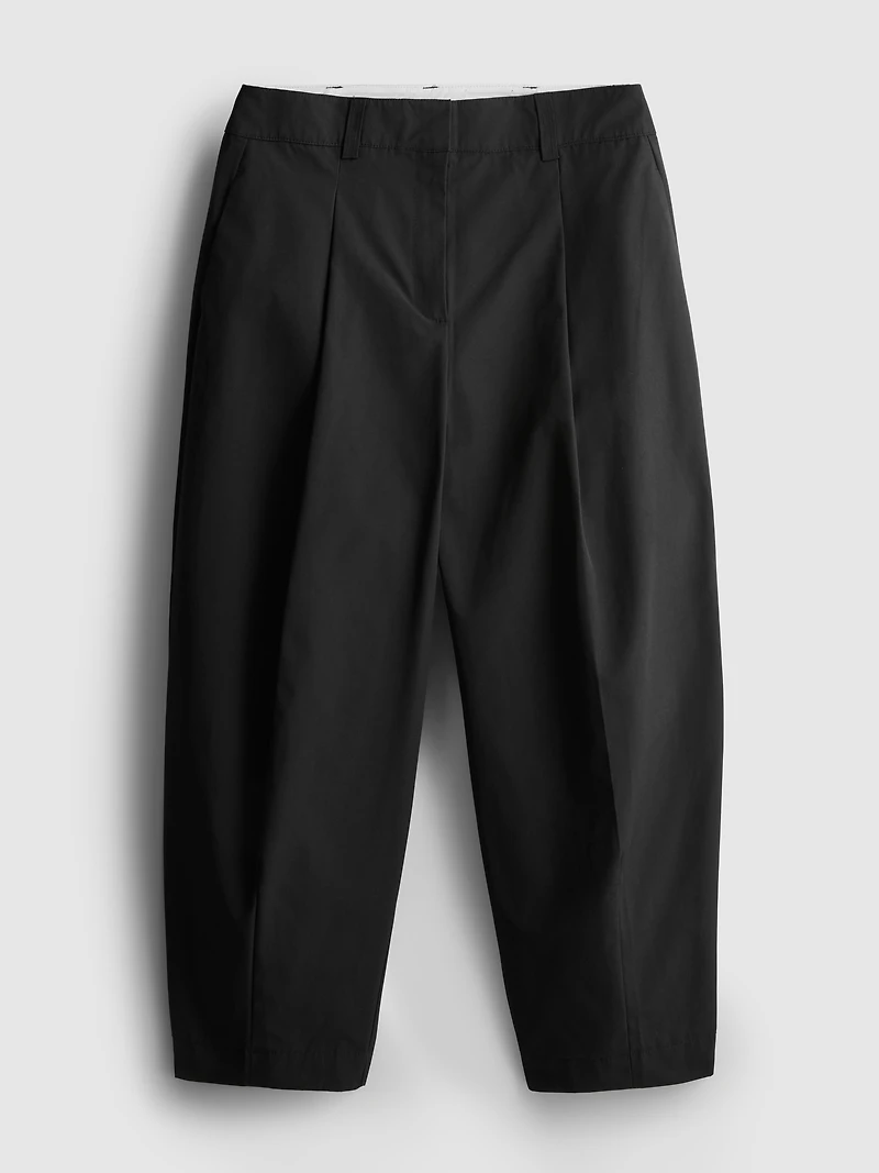 The Edit Tapered Cropped Pants
