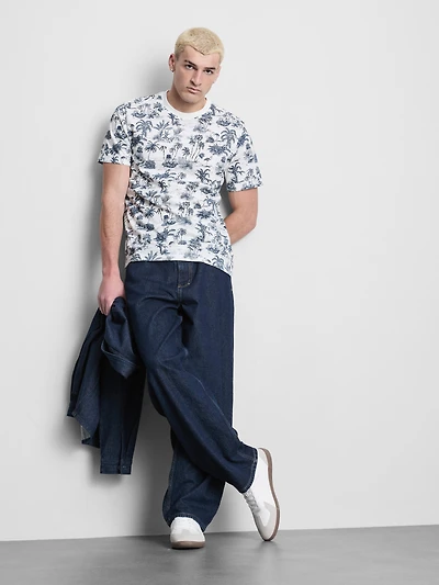 Short Sleeve Printed Shirt