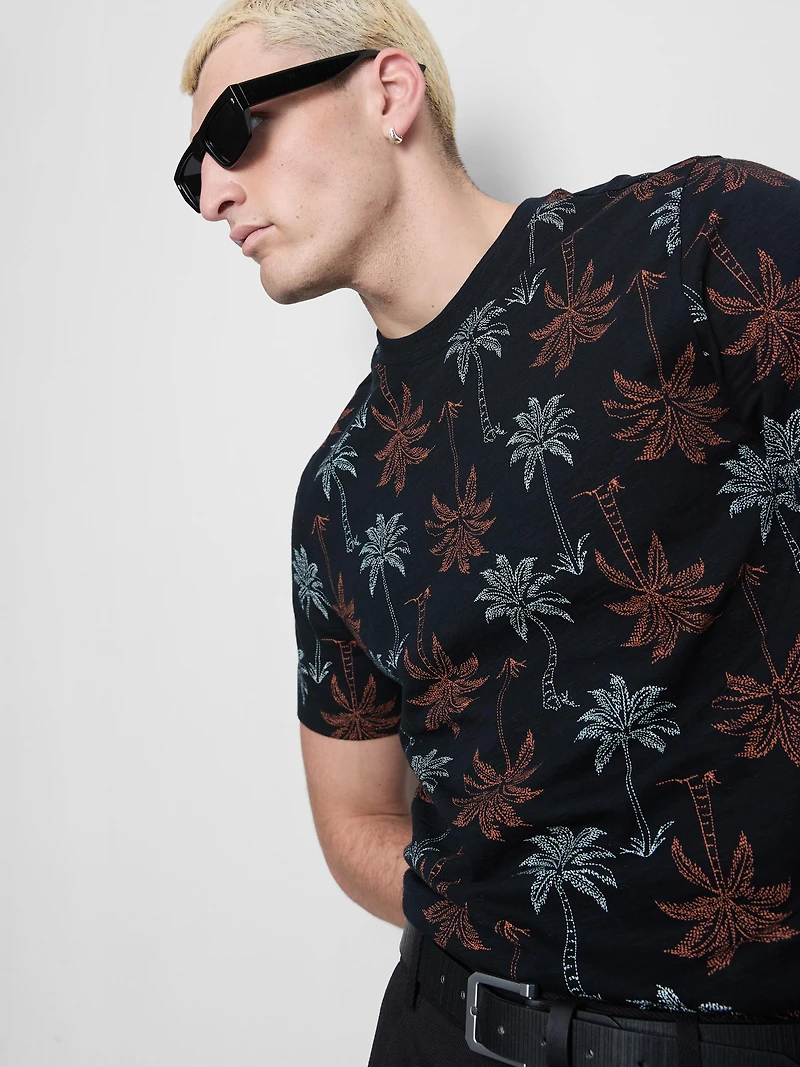 Short Sleeve Printed Shirt