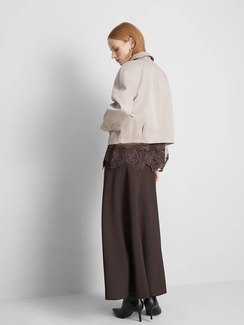 The Edit Cropped Patch Pocket Jacket