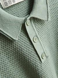 7-15yrs | Knit Polo Shirt