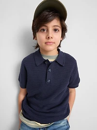 7-15yrs | Knit Polo Shirt