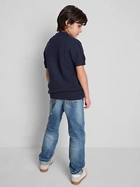 7-15yrs | Knit Polo Shirt