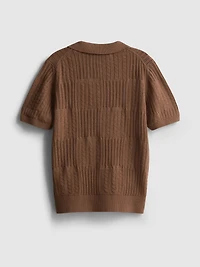 7-15yrs | Knit Polo Shirt