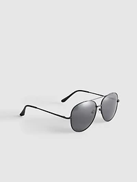 Tinted Aviator Sunglasses
