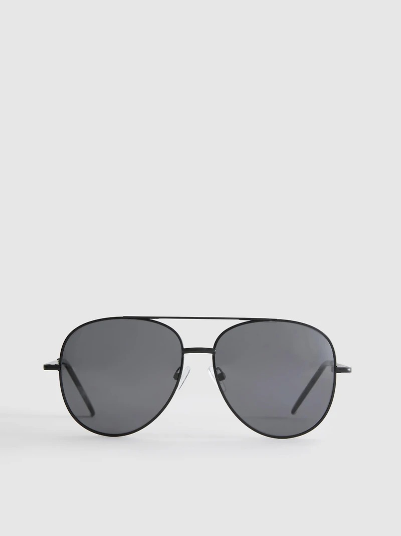 Tinted Aviator Sunglasses