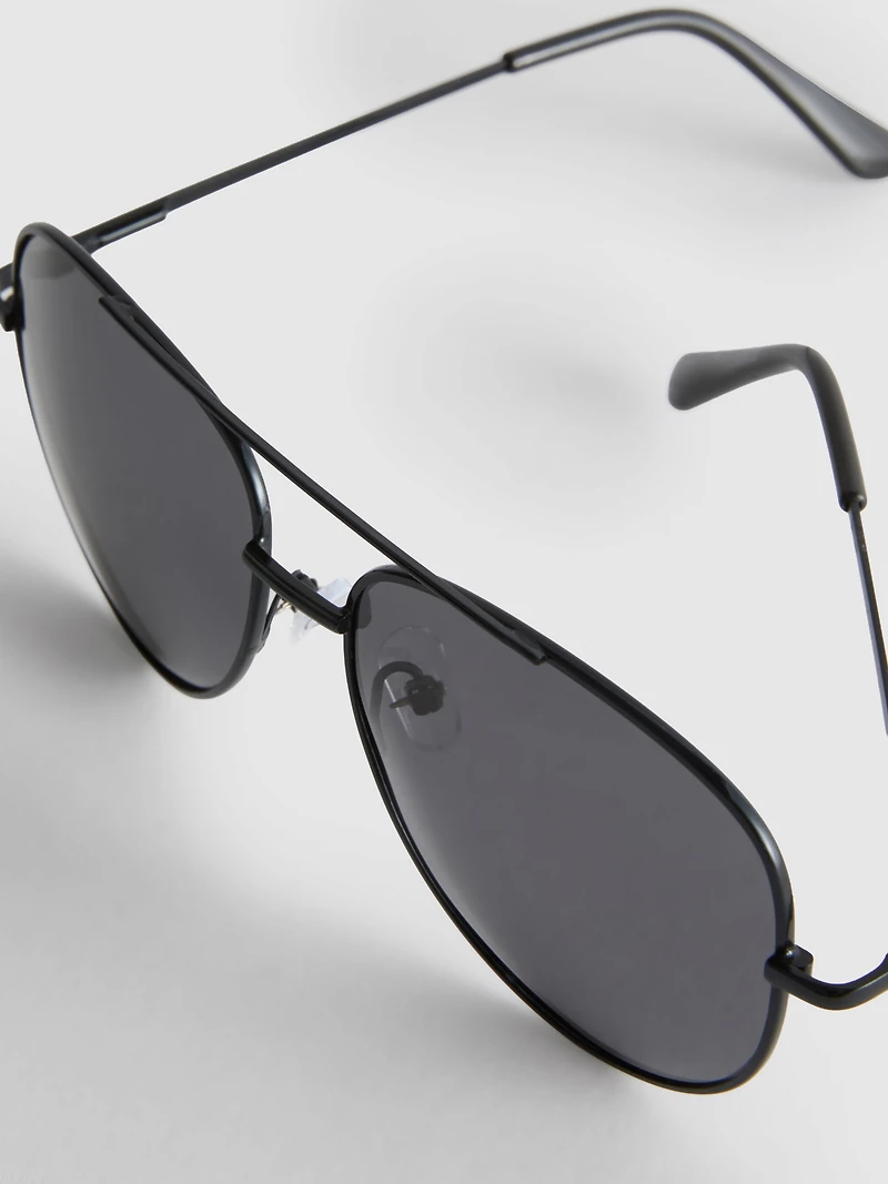 Tinted Aviator Sunglasses