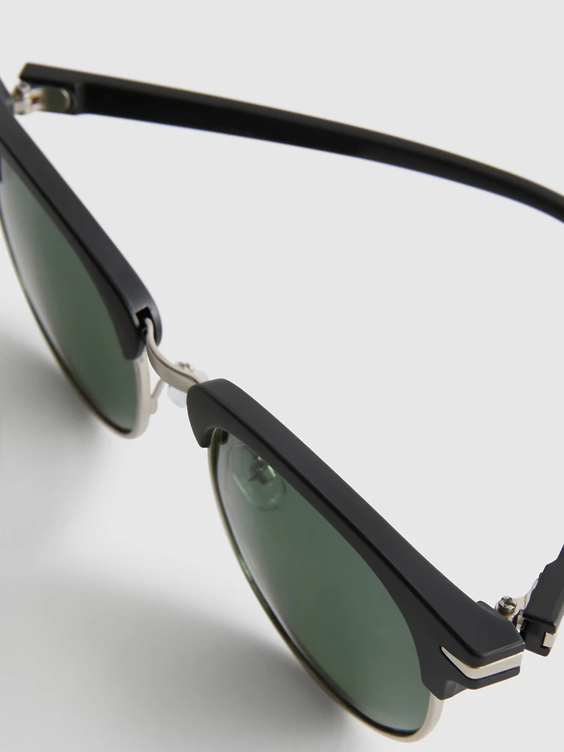 Tinted Clubmaster Sunglasses