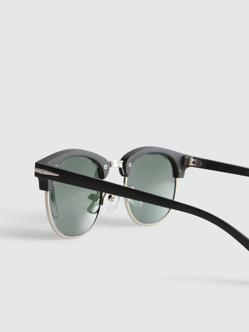 Tinted Clubmaster Sunglasses