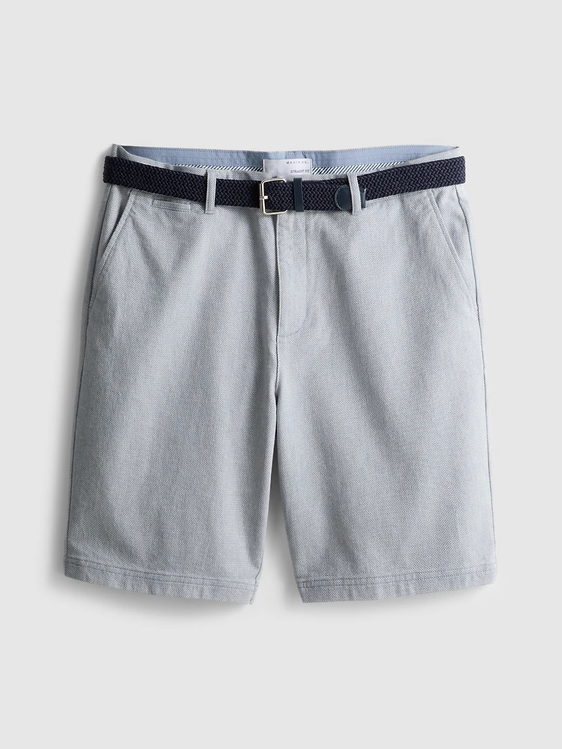 Belted Chino Shorts