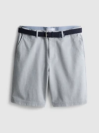 Belted Chino Shorts