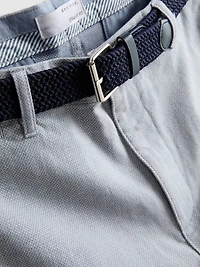 Belted Chino Shorts
