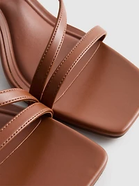 Wide Fit Block Heel Sandals