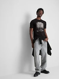 Short Sleeve Seoul Graphic T-Shirt