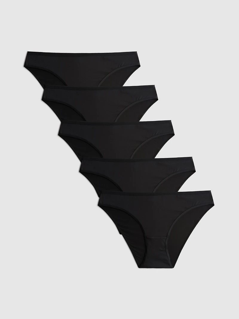 5pk Microfibre Mini Briefs