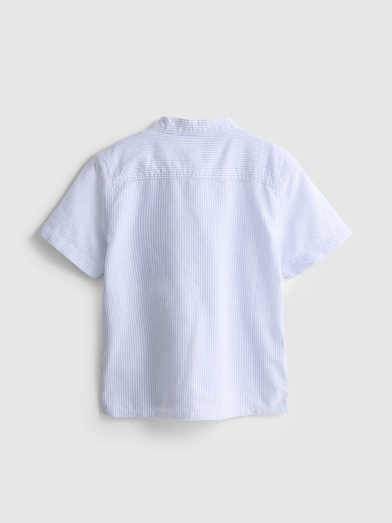 1.5-8yrs | Band Collar Shirt