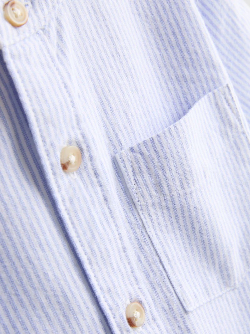1.5-8yrs | Band Collar Shirt