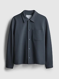 The Edit Pique Collared Jacket