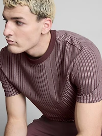 Textured Long Pajamas