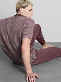 Textured Long Pajamas