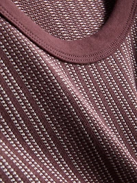 Textured Long Pajamas