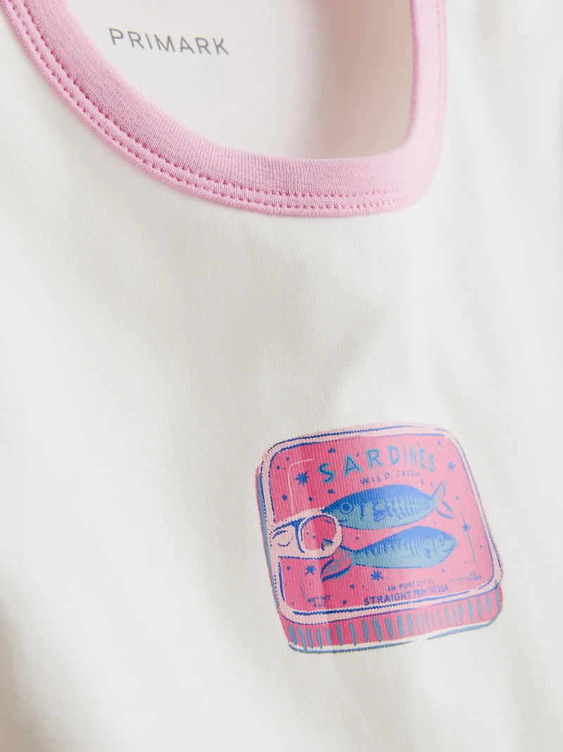 7-15yrs | Ringer T-Shirt