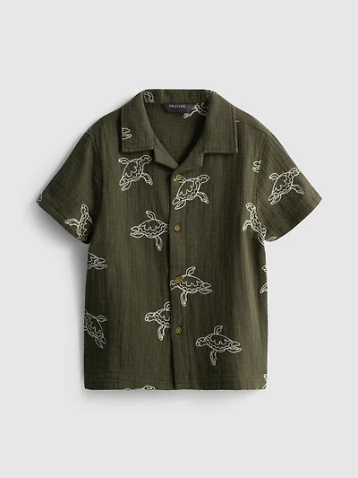 1.5-8yrs | Embroidered Shirt