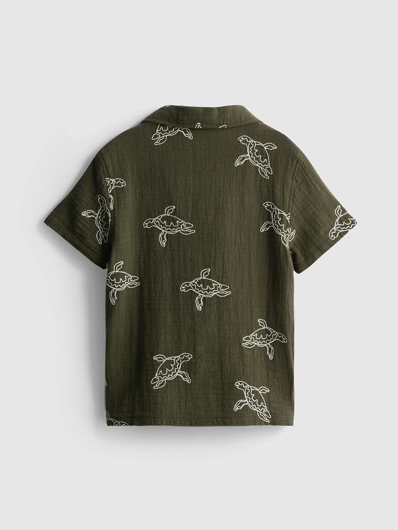 1.5-8yrs | Embroidered Shirt