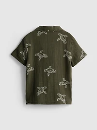 1.5-8yrs | Embroidered Shirt