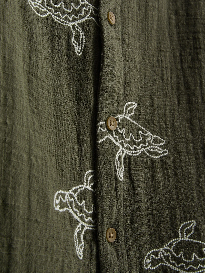 1.5-8yrs | Embroidered Shirt