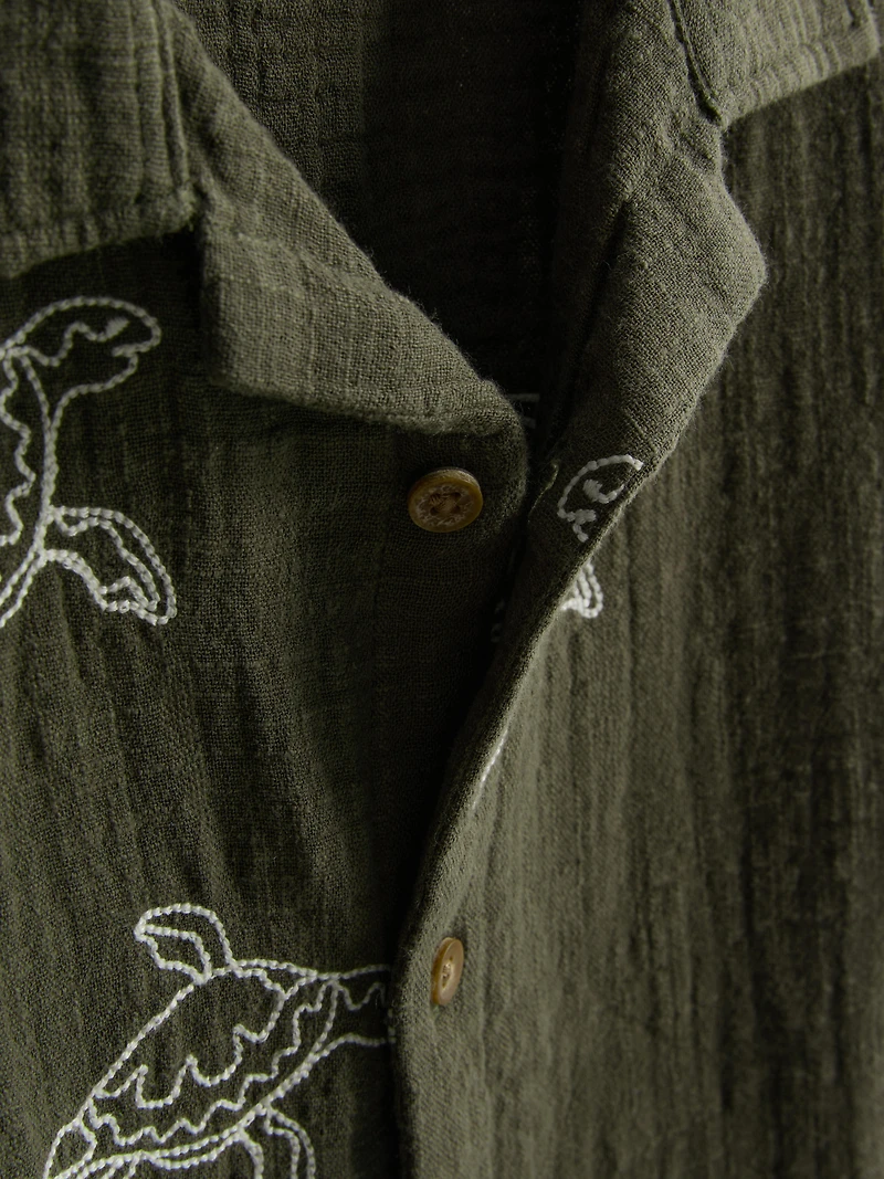 1.5-8yrs | Embroidered Shirt