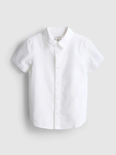 1.5-7yrs | Short Sleeve Oxford Shirt