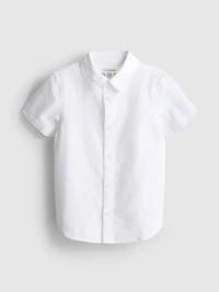 1.5-7yrs | Short Sleeve Oxford Shirt