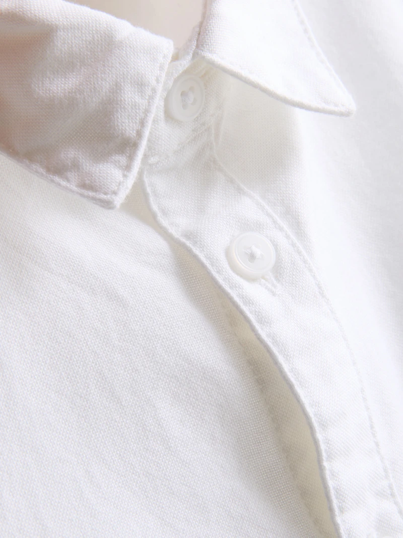 1.5-7yrs | Short Sleeve Oxford Shirt