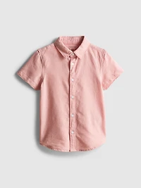 1.5-7yrs | Short Sleeve Oxford Shirt