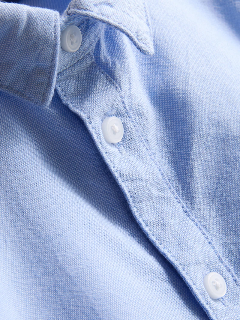 1.5-7yrs | Short Sleeve Oxford Shirt