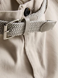 Belted Chino Shorts