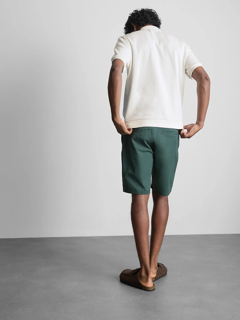 The Edit Ribbed Polo Shirt