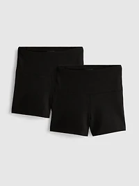 7-15yrs | 2pk Yoga Shorts