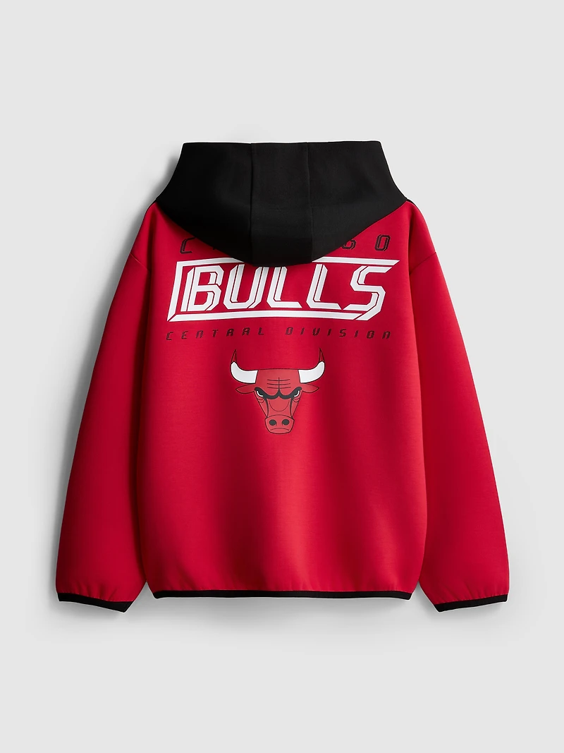 7-15yrs | NBA Chicago Bulls Zip-Up Hoodie