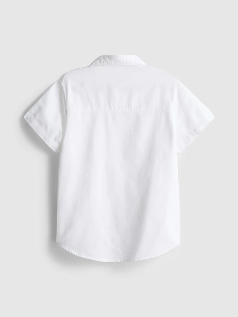 7-15yrs | Short Sleeve Oxford Shirt