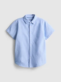7-15yrs | Short Sleeve Oxford Shirt