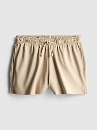 Cotton Relaxed Drawstring Shorts